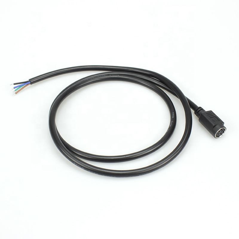 Mini DIN 4 Pin To Open End Power Cable