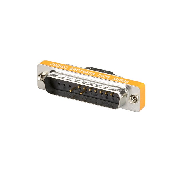 DB9 Male To DB25 Male Low Profile AT Serial Adapter
