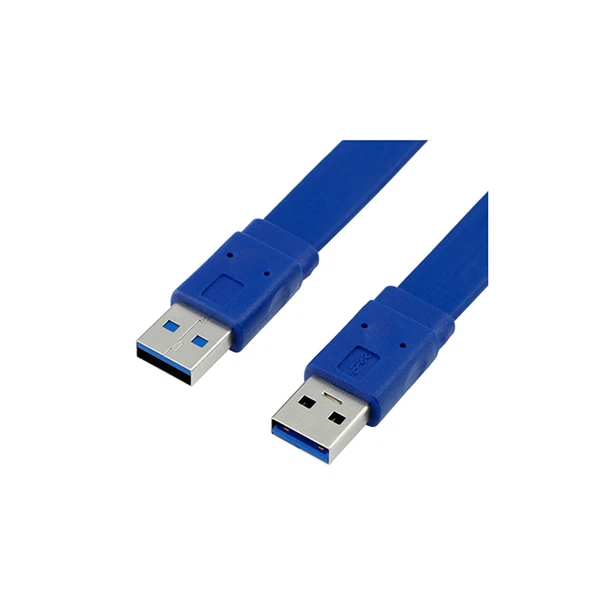 USB 3.0 Type A Male To Type A Male Flat Cable