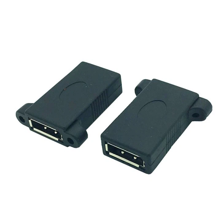 DisplayPort Female to Female Panel Mount Adapter