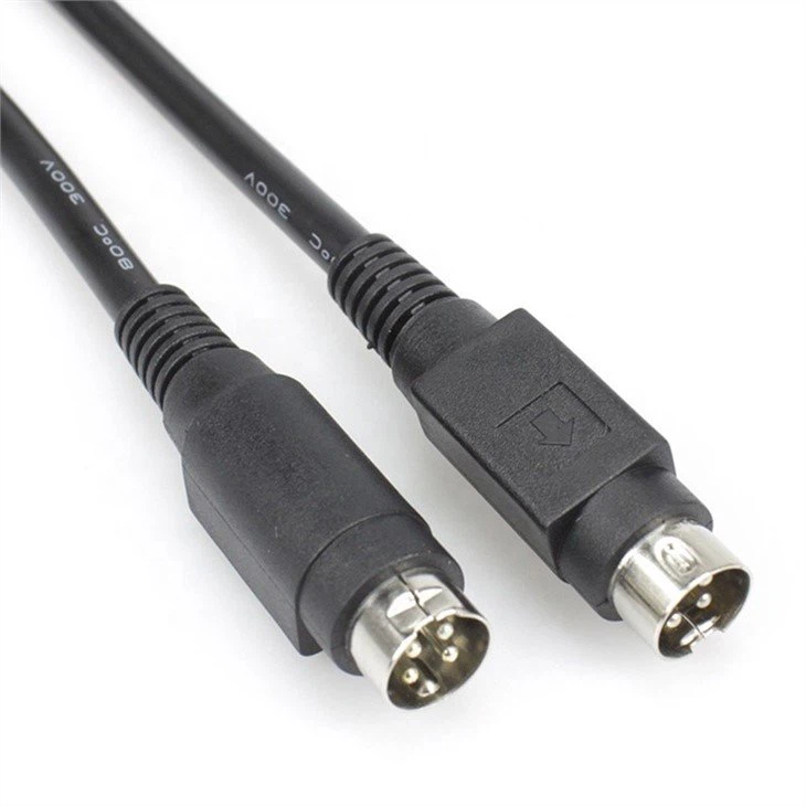 24V 4 Pin Power Din Printer Scanner Cable