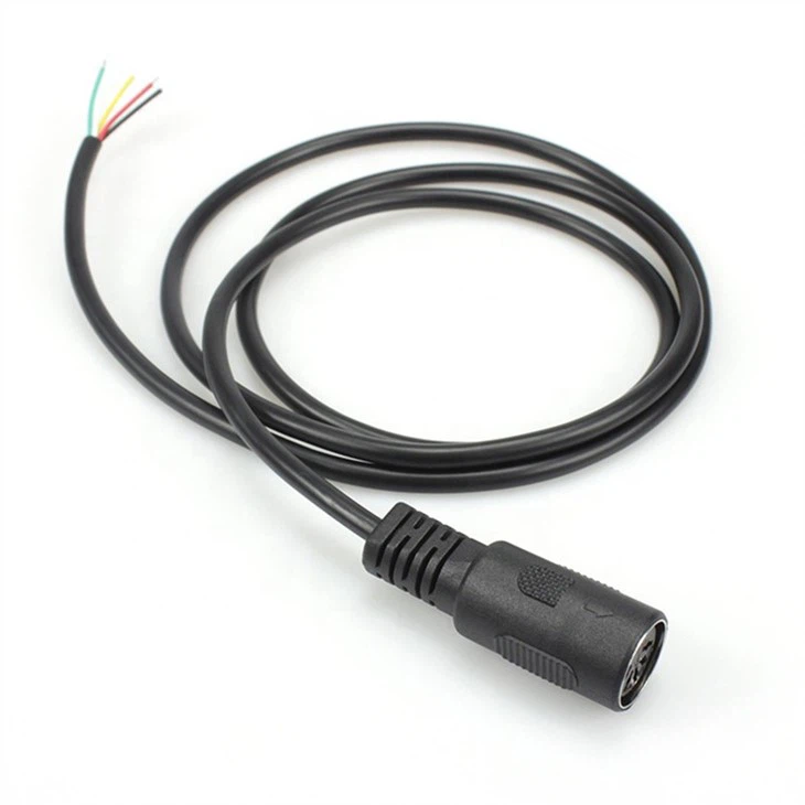 Keyboard 5 Pin Din Female Open Midi Cable